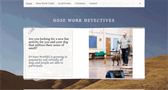 Desktop Screenshot of noseworkdetectives.com